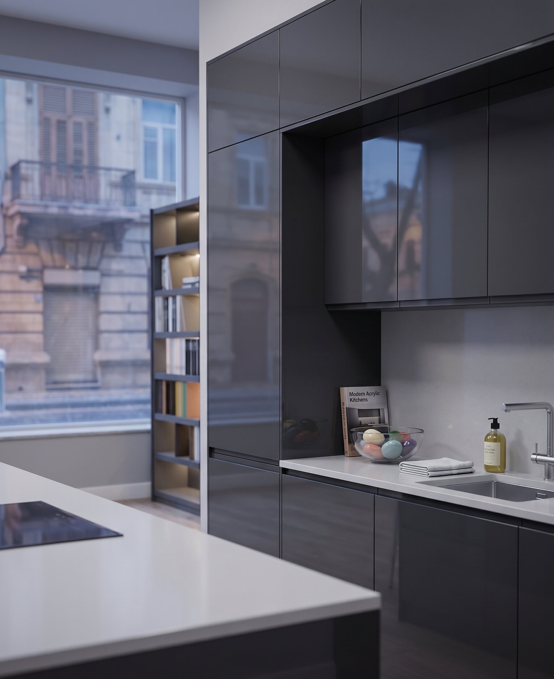 Mətbəx Dizaynında Akril Panellər: Üstünlükləri və Baxım Qaydaları